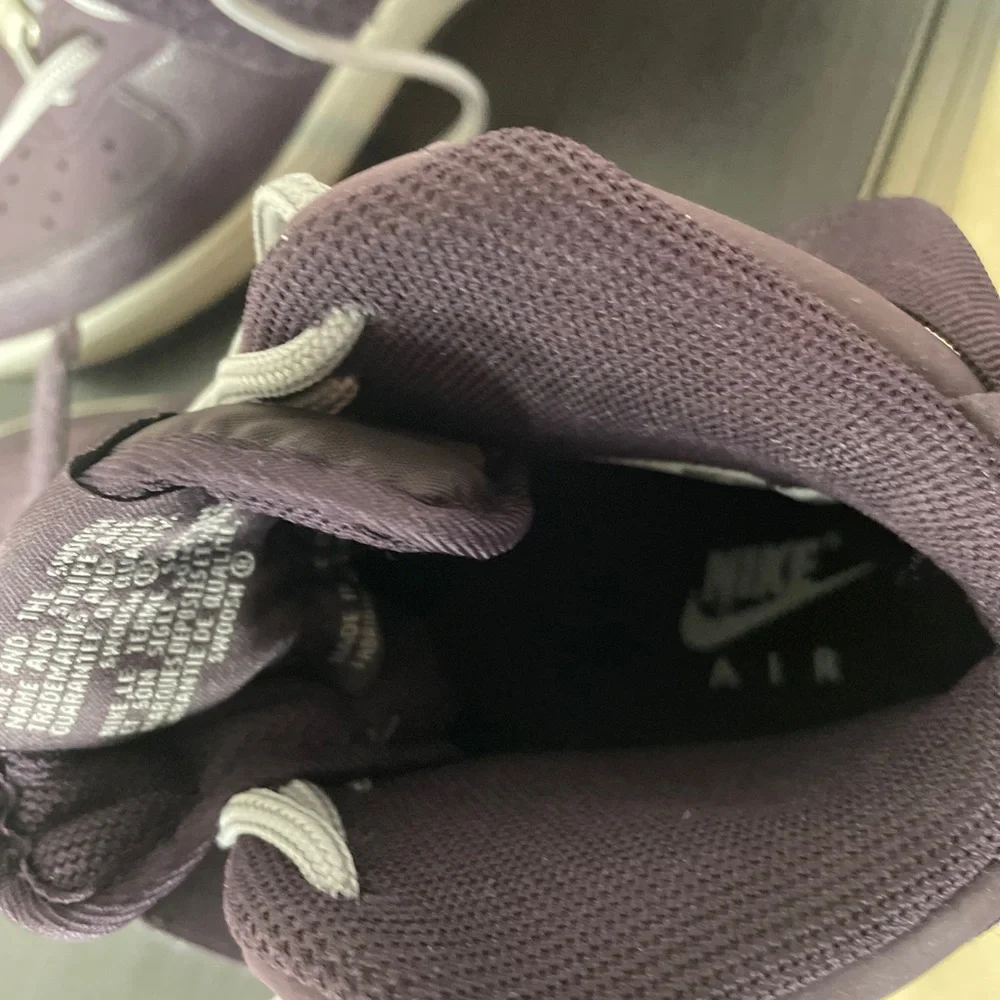 Nike Men’s Air Force 1 High 07 Port Wine Size 9 - Picture 9 of 11